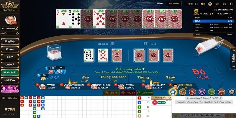 Không thể bỏ lỡ phiên chơi Poker đặc sắc